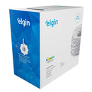 Cabo Lan Cftv 4 Pares Anatel 25 Awg 305 Metros Branco