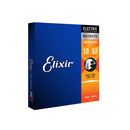 Encordoamento 010 Light Heavy P/ Guitarra 7 Cordas Nanoweb 12074 Elixir