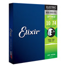 Encordoamento 010 Light P/ Guitarra 8 Cordas Optiweb 19062 Elixir