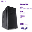 Computador Business B300 Dual Core I3 3220 3.30ghz Mem 4gb Ddr3 Ssd 120gb Fonte 200w Linux