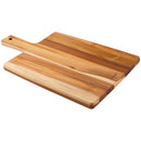 Tabua Retangular Em Madeira Kitchen Com Cabo 40 X 27 Cm