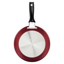 Frigideira Turim Em Aluminio Com Revestimento Interno E Externo Em Antiaderente Starflon Max Vermelha 16 Cm