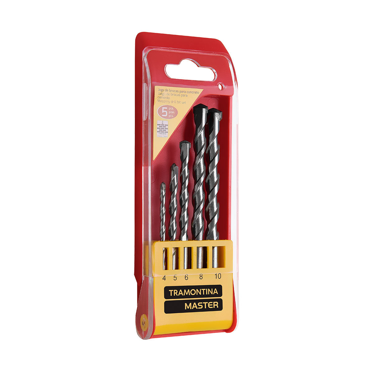 Jogo De Brocas Para Concreto Com 5 Pecas