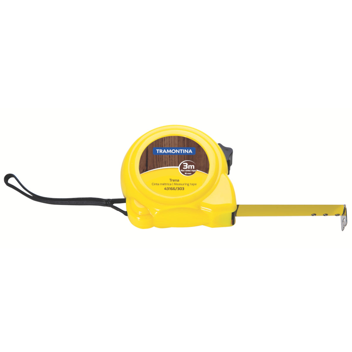 Trena Com Fita De Aco 3 Metros