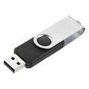 PEN DRIVE 32GB TWIST2 PRETO/PRATA PD589