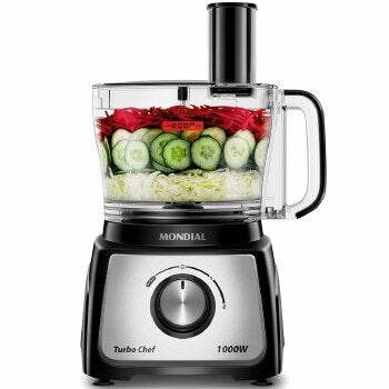 Multiprocessador Mondial Com Liquidificador 1000w  - 3094-02