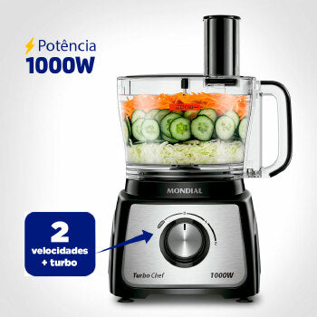 Multiprocessador Mondial Com Liquidificador 1000w  - 3094-02