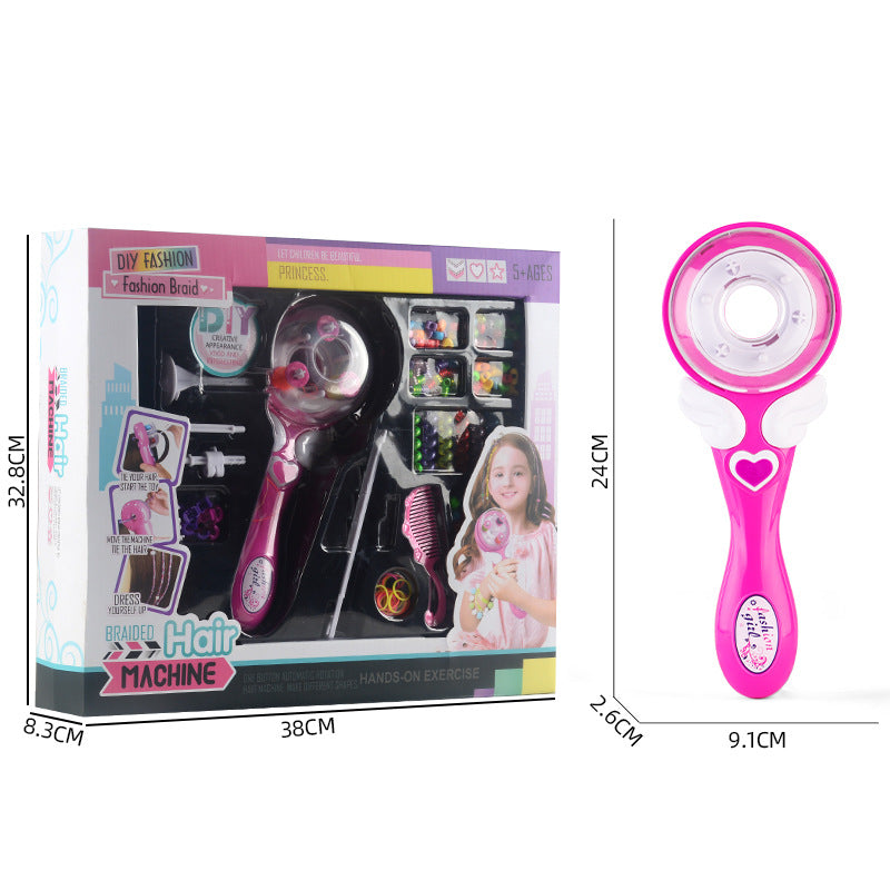 Trançador de cabelo elétrico automático para meninas