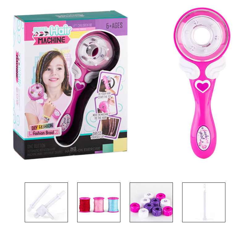 Trançador de cabelo elétrico automático para meninas