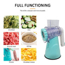 Cortador e fatiador manual de legumes e alimentos 4 em 1