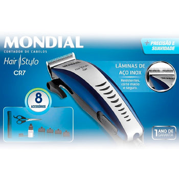 Cortador Cabelo Mondial Cr07 - 8910-01