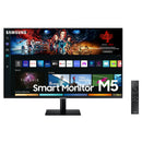 Monitor Samsung Smart 27" Fhd Plataforma Tizen Tap View Usb Hdmi Bluetooth Wi-fi Speaker Preto Série M5 - Ls27bm500elxzd