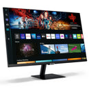Monitor Samsung Smart 27" Fhd Plataforma Tizen Tap View Usb Hdmi Bluetooth Wi-fi Speaker Preto Série M5 - Ls27bm500elxzd