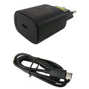 Carregador De Celular Samsung/xiaomi/motorola/realme Carga Rapida 25w Cabo Usb-c X Usb-c 1m Preto - Sa45181kit