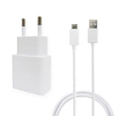 Carregador  De Celular Samsung/xiaomi/motorola/realme Carga Rapida 10w Cabo Micro Usb 1m Branco - S11d38kit