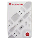Carregador  De Celular Samsung/xiaomi/motorola/realme Carga Rapida 10w Cabo Micro Usb 1m Branco - S11d38kit