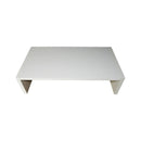 Suporte Para Monitor Branco Em Mdf