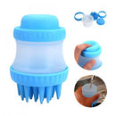 Escova De Silicone Para Banho De Cachorro E Gatos