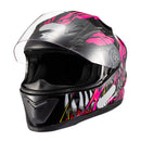 Capacete Texx Hawk - Alien Rosa 60