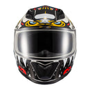 Capacete Texx Hawk - Hunger Cinza E Amarelo 56