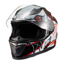 Capacete Texx Hawk - Scream Vermelho 56