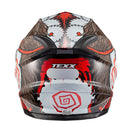 Capacete Texx Hawk - Scream Vermelho 56