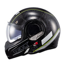 Capacete Texx Stratos 180 Scratched Preto E Verde 56