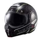 Capacete Texx Stratos 180 Scratched Preto E Verde 60