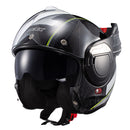 Capacete Texx Stratos 180 Scratched Preto E Verde 60