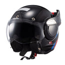 Capacete Texx Stratos 180 Journey Preto / Azul / Vermelho 56