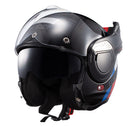 Capacete Texx Stratos 180 Journey Preto / Azul / Vermelho 56