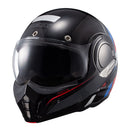 Capacete Texx Stratos 180 Journey Preto / Azul / Vermelho 62