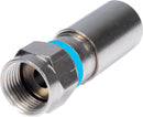 CONECTOR F COMPRESSÃO PARA CABO RG6 CNF60012AZ - PC / 10