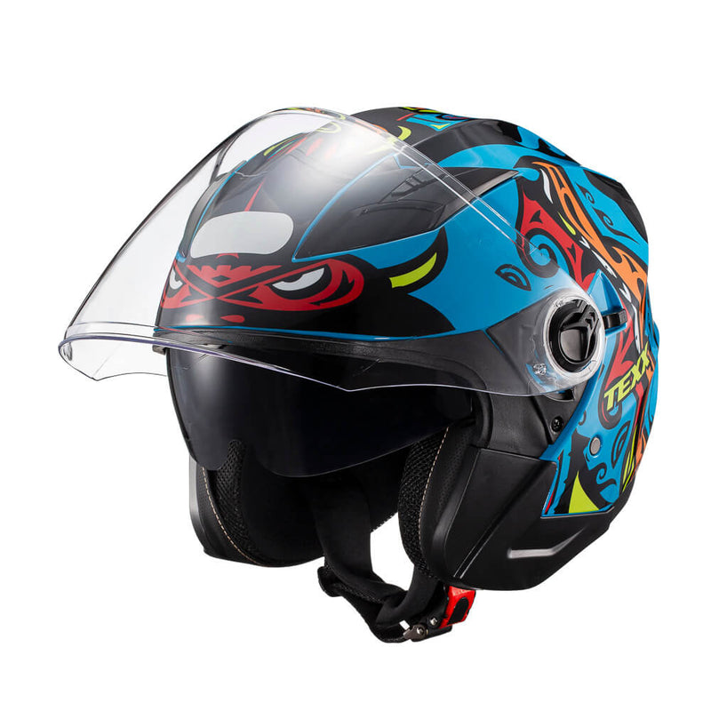 Capacete Texx Ugello - Hunger Azul 58