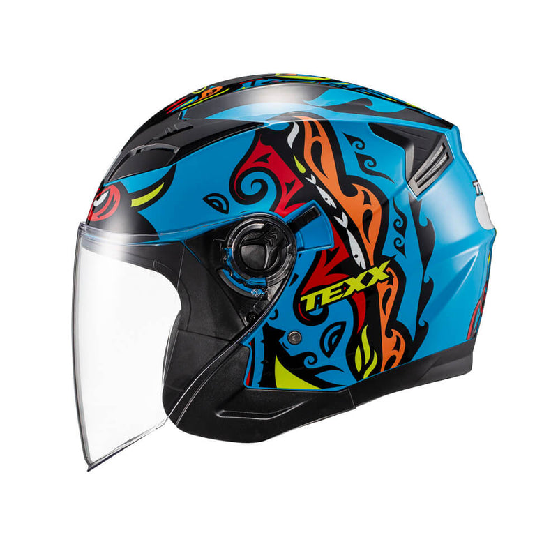 Capacete Texx Ugello - Hunger Azul 58