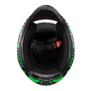 Capacete Texx Hawk - Alien Verde Preto 62