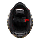 Capacete Texx Hawk - Alien Dourado Preto 58