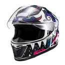 Capacete Texx Hawk - Hunger Rosa E Cinza 58