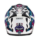 Capacete Texx Hawk - Hunger Rosa E Cinza 58