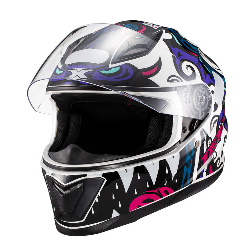 Capacete Texx Hawk - Hunger Rosa E Cinza 60