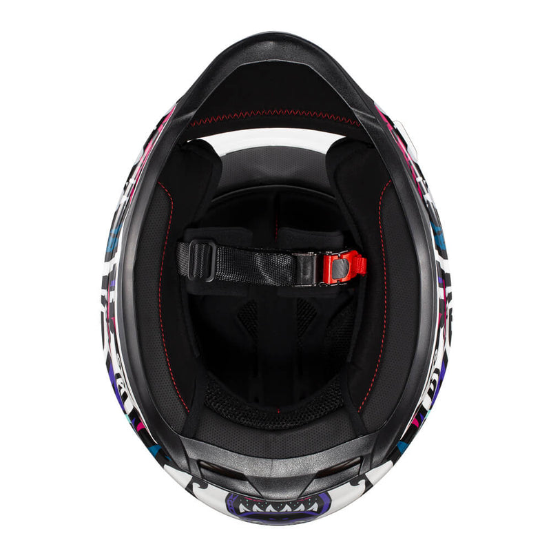 Capacete Texx Hawk - Hunger Rosa E Cinza 60