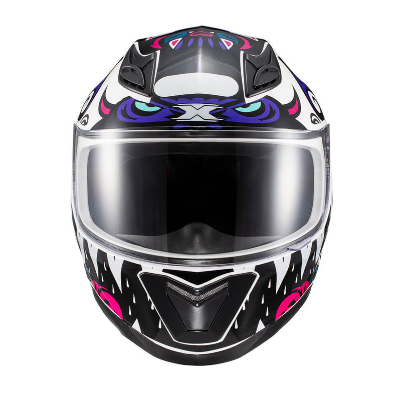 Capacete Texx Hawk - Hunger Rosa E Cinza 60