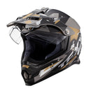 Capacete Texx Carcara - Grow Cinza E Marrom 56