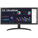 Monitor Lg Ultrawide 26" Ips Full Hd 21:9 (2560 X 1080) Hdr10 Amd Freesync 1ms (mbr) 75hz - 26wq500-b.awzm