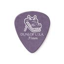 Palheta Gator Grip 0,71mm Pct C/72 417r.71 Dunlop