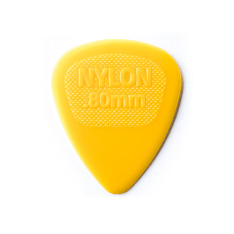 Palheta Nylon Midi 0,80mm Amarela Pct C/72 443r.80 Dunlop