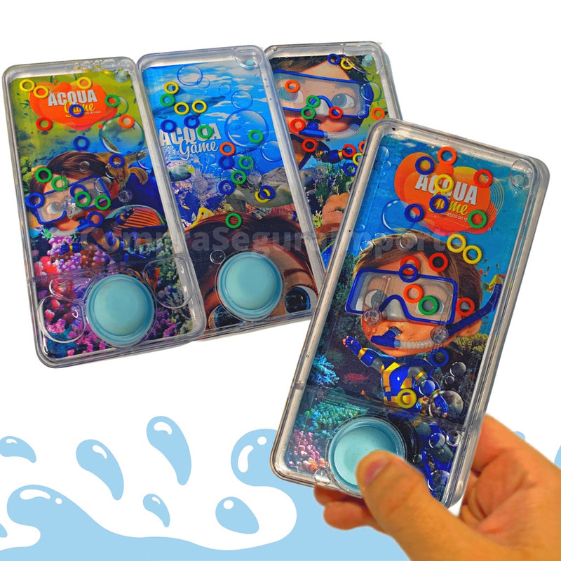 Aquaplay Jogo De Argolas Retro Play Game Animais Marinhos