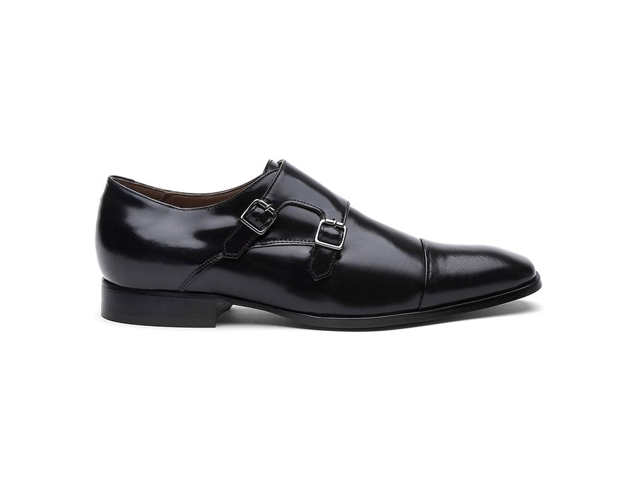 Sapato Social Oxford Roma Cromo Argentino Preto 19035