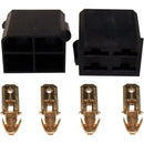 Conector 4v C/ Terminais Preto Permak