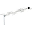 Antena Digital Externa Log Para Tv Hdtv/uhf/4k 16dbi 40 Elementos Lu-40